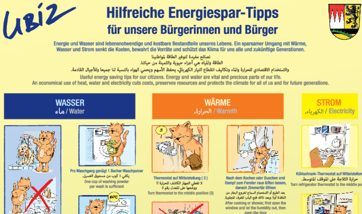 Energiespar-Tipps