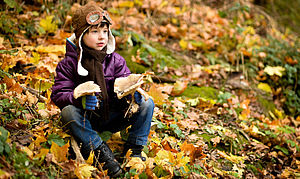 Kind im Wald
